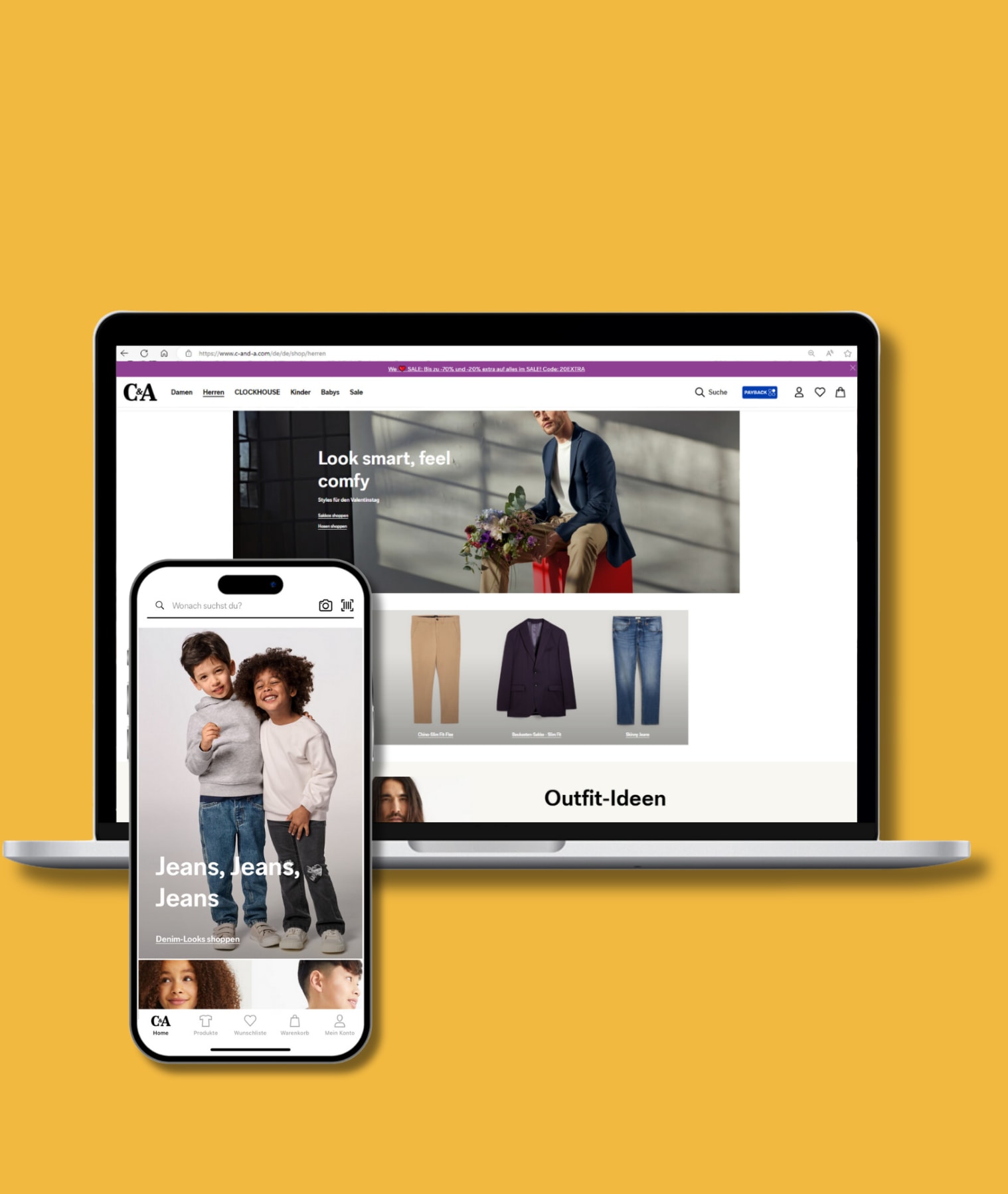 Our stores C A corporate website
